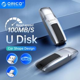 DRIVES ORICO UFSD USB 3.2 USB Flash Drive UFSD Metaalleer Penstation Type C 256 GB 128 GB 64 GB 32 GB Auto -vorm USB Stick Pendrive