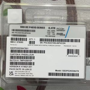 Drive original DC P4610 Series 1,6 To 3,2 To 6.4 To Enterprise SSD U.2 Solid State Drive SSD NVME PCIE U.2 SSD interne pour Intel