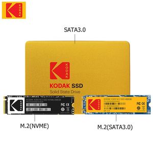 Drijft originele Kodak SSD SATA3 Disk HDD M.2 NVME 1TB Metaal Interne Solid State harde schijf voor laptop