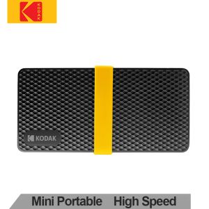 Drijft originele Kodak USB3.1 Typec draagbare SSD 1 TB externe harde schijf 512 GB Gen2 PSSD 256 GB Min Solid State Drive voor laptop MacBook