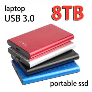 Drijft draagbare SSD -harde schijven voor laptop desktop PC USB3.0 USB Type C Interface High Speed 2TB Data Storage Device Solid State Drives