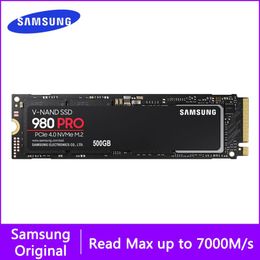 Drives SAMSUNG 980 PRO NVME M.2 SSD Disque dur 500 Go Internal Solid State Drive 1TB PCIe 4.0 NVME M.2 PEN DRIVE 2TB 250 Go pour le ordinateur portable PC