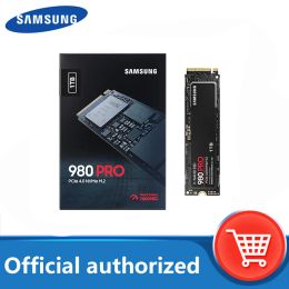 Drijft Samsung M2 2280 SSD 1 TB 980 Pro Interne Solid State Disk 500 GB PCIe Gen 4.0 X 4 NVME voor Desktop 990 2TB 970 EVO plus origineel