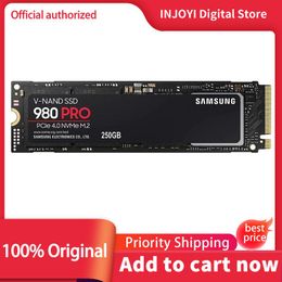 Drives Samsung SSD M.2 250 Go 500 Go 1TB 2TB 980 Pro interne Solid State Disk M2 2280 PCIE GEN 4.0 X 4 NVME 1.3C 250 500 MZV8V250B