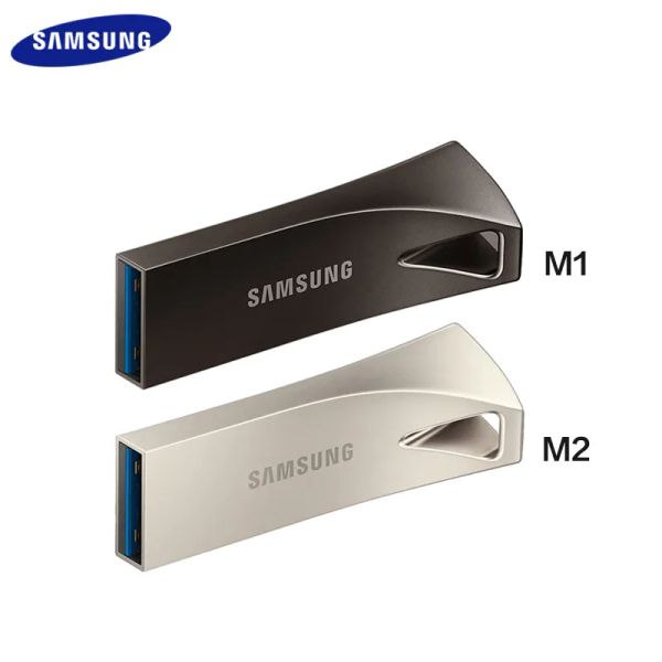 Drives Samsung USB 3.1 Bar de disque de lecteur flash plus 64 Go jusqu'à 200 Mo / s Drive de stylo 128 Go 256 Go jusqu'à 400 Mo / s Disque flash de mémoire pendrive Sam