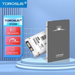Drives Torosus 512 Go SSD SATA3 6,0 Go / s TLC Flash 1TB 2,5 '' Disque de disque dur AHCI interne 560 Mo / s pour PC