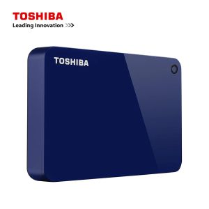 Drives Toshiba Canvio Advance 1TB Portable Drive externe USB 3.0, rouge (HDTC910XR3AA)