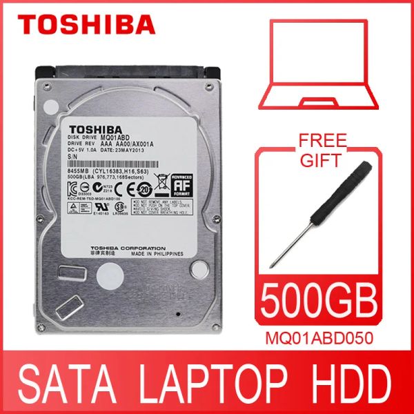 Drives Toshiba ordinateur portable 500 Go 500g Disque dur interne Disque HDD HD 2,5 