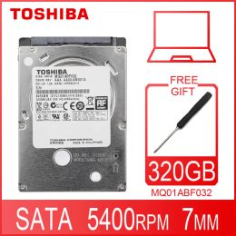 Drijft Toshiba MQ01ABF032 320 GB Laptop Notebook Interne harde schijf Disk HDD HD 2.5 "5400rpm 8m SATA