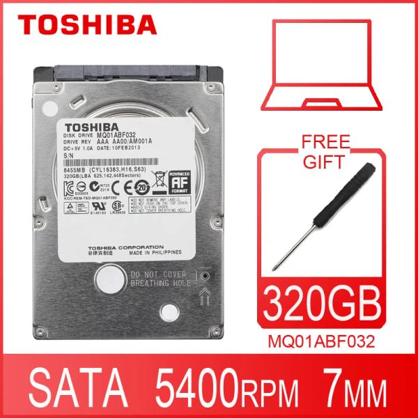 Unidades Toshiba MQ01ABF032 320GB DISCO DEL DISCURA PARTA PORTO LAPTOP DISCO HDD HD 2.5 