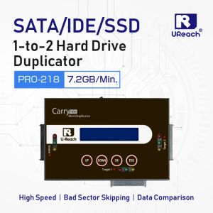 Drives Ureach Pro218 HDD SSD Copier Data Data Data Drive Drive Aging SATA / IDE / MSATA Duplicator HDD Agmentation de la station Minage Système