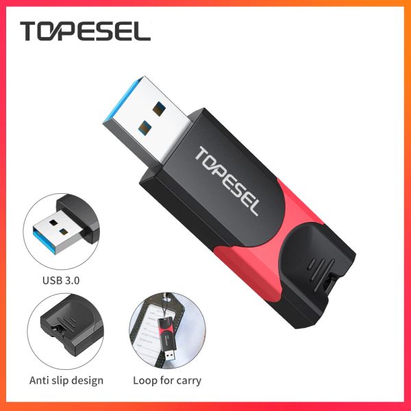 Drive USB 3.0 lecteur flash Drive rétractable32g 64G128G 256G ZIP Drive Ultra High Speed USB Stick Jump Drive Rugged Memory Stick