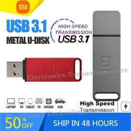 Drive USB 3.1 Original 2024 Xiaomi U Disque OTG CHIPS Metal Flash Pen Drive 2 To grande capacité 512g Mémoire flash 1TB pour un cadeau PC ordinateur portable