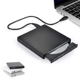 Unidades USB External DVD CD Reader Player Drive óptico para Windows portátiles portátiles envío