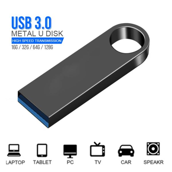 Unidades USB Flash Drive 3,0 de alta velocidad 128GB 64GB 32GB 16GB 8GB Cle USB 3,0 Flash Pendrive 128GB 64GB 32GB 16GB 8GB 3,0 Stick Pen Drive