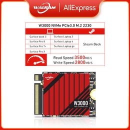 Drives Walram M.2 NMVE SSD 1TB 512GB M.2 SSD 2230 NVME PCIE GEN 3X4 SSD 3500M / S pour Microsoft Surface Prox Surface ordinateur