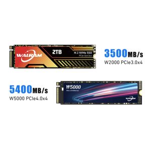 Drives Walram M.2 NVME SSD 120 Go 128 Go 240 Go 256 Go 512 Go 1TB 2TB HDD M2 NVME M.2 2280mm Disco Duro pour ordinateur portable NVME SSD M.2