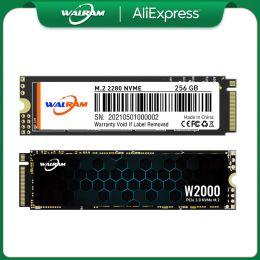 Drives Walram SSD 1TB M.2 PCIE NVME SSD128GB 512GB M.2 2280 PCIE SSD Disque Disque solide interne Solid state pour ordinateur portable de bureau