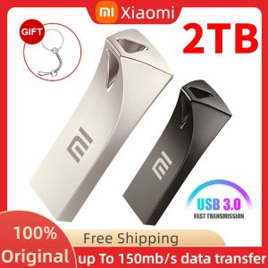 Drives Xiaomi Super USB 3.0 2TB Metal Pen Drive 1TB CLE USB Drives Pendrive Portable Portable Memoria USB Stick Livraison GRATUITE