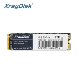 Unidades XRAYDISK M.2 SSD PCIE NVME 128GB 256GB 512GB 1TB Gen3*4 4 4*4 Drive de estado sólido 2280 Disco duro interno HDD para escritorio portátil