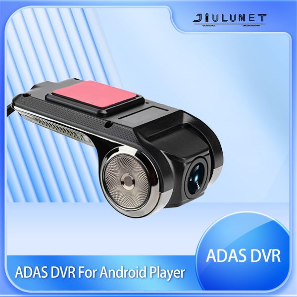 Enregistreur de conduite pour voiture, lecteur DVD Android, Navigation Full HD, DVR, USB, ADAS, caméra de tableau de bord avec carte TF de 32 go 128 go