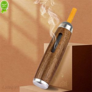 Cendrier de conduite en bois, porte-Cigarette Anti-salissure, plateau de collecte de cendres, filtre à cigarettes universel propre, Mini cendrier de voiture