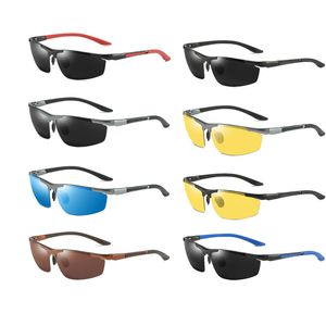 Driving Sunglasses Heren Polarizer Eyewear Polarized Bril Auto Drivers Night Vision Goggles Pilot Classic Sunglass