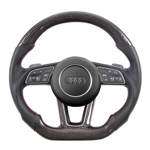 Volant de conduite en Fiber de carbone compatible avec les accessoires de voiture Audi Q3 A5