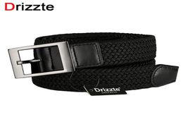 DrizzTE Plus Size 110180cm 190cm 63039039 67039039 71039039 Cinturón de estiramiento elástico de trenza negra larga Hombre de metal BU6193719