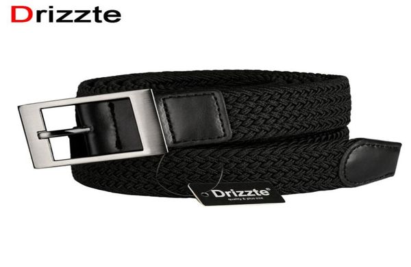 Drizzte Talla grande 130180cm 190cm 63039039 67039039 71039039 Cinturón elástico largo trenzado negro Metal para hombre Bu49096501429996