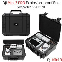 Accessoires de drones pour Dji Mini 3 Boîte de rangement Valise portable Hard Shell Pro Caméras de livraison antidéflagrantes P O Drones Dhwpl DH137