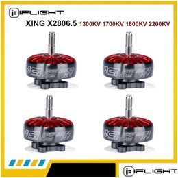 Accessoires de drones Iflight Xing x2806.5 2806 1300KV 1700KV 1800KV 2200KV DU MOTEUR sans balais 26S pour le cadre FPV de 78 pouces RC RCIN DH1QK