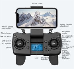 Drone L900 pro 4K HD double caméra GPS 5G WIFI FPV transmission en temps réel moteur sans balai rc distance 1.2km boîte de drone professionnel