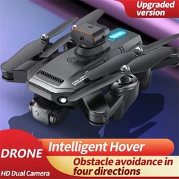 Drone avec volant intelligent, évitement des obstacles, double caméra HD, anti-shake électronique, objectif réglable, emplacement de débit optique, geste pour prendre des photos