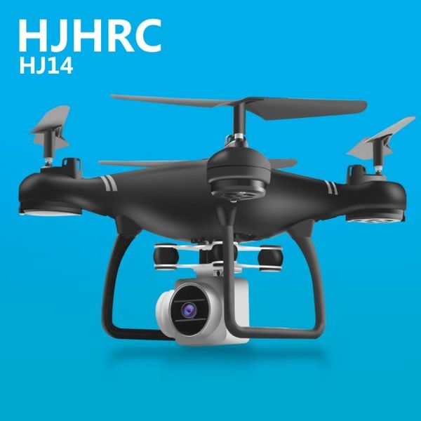 Drones 1080p HD Elf Photographie aérienne Drone WiFi Camera Absorbeur Absorbeur Gimbal Small Phone Mobile Télé télécommande Fouraxis Aircraft Toy