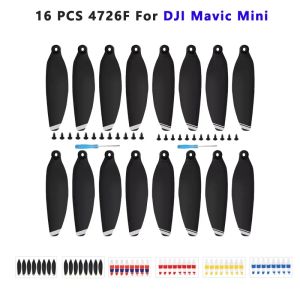 Drones 16pcs vervangende propeller voor DJI Mavic Mini Drone 4726 Lichtgewicht Props Blade Wing Fans Accessoires Reserveonderdelen Schroefkits