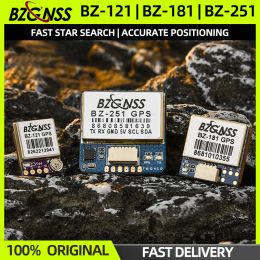 Drones 1 stcs/2 stcs bzgnss BZ121 BZ181 BZ251 Dual Protocol GPS globale positiesysteemmodule voor F405 F722 FC RC Airplane FPV -drone