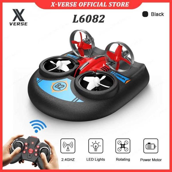 Drones 2-en-1 Land Sky Mini Drone 360 ​​Flip Small Small 4-Axe Four Helicopter 2,4g Remote Control Aircraft Toy S24525