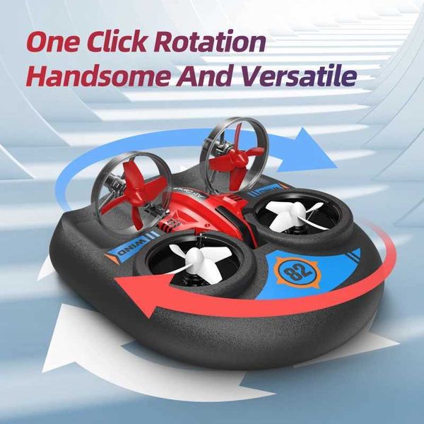 Drones 2-en-1 Land Sky Mini Drone 360 Flip Small Small 4-Axis Four Helicopter 2,4g Remote Control Aircraft Toy S245257