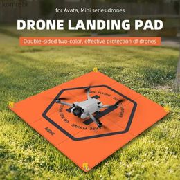 Drones 20 pouces Drone Landing Pad Double face Héliport avec sac de rangement Bande réfléchissante Drone Mini Spark Pad Accessoires 24313