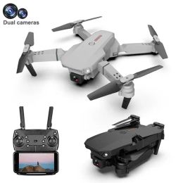 Drones 2023 E88PRO RC Drone 4K Professinal met 1080p groothoek HD -camera opvouwbare RC -helikopter WiFi FPV Hoogte Houd geschenk speelgoed