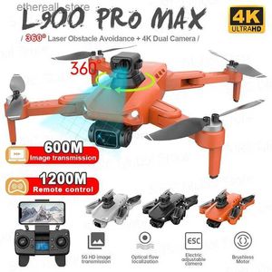 Drones 2023 L900 Pro SE Max GPS Drone 4K professionnel avec 5G Wifi FPV caméra Dron L900 Pro SE pliable RC quadrirotor VS KF102 Max jouets Q231108