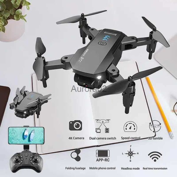 Drones 2023 nouveauté Drone hélicoptère RC avec caméra HD grand Angle professionnelle 4K pour l'expérience de photographie et de vidéographie aérienne YQ240217