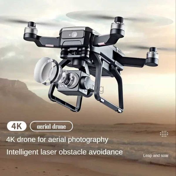 DRONES 2023 NOUVEAU F7S 4K Pro RC Drone avec caméra HD 3 axe Photographie aérienne de cardan 5G Évitement d'obstacle GPS RC Quadcopter Helicopter 24416