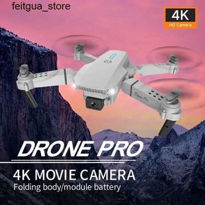 Drones 2024 E88PRO RC Drone 4K Professionele editie uitgerust met 1080p groothoek high-definition camera opvouwbare helikopter wifi FPV High Holding Gift Toy S24513