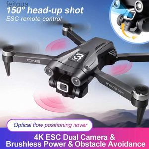 Drones 2024 Z908 Max Drone 8K professionnel double caméra GPS WIFIi FPV moteur sans brosse évitement d'obstacles hélicoptère Rc quadrirotor jouets YQ240213