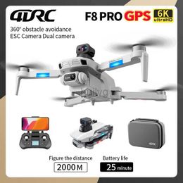 DRONES 4DRC F8 Pro Drone 6K GPS Professional HD Photography Dual Camera 360 Obstacle Evitation Quadrotor RC Distance 2000m 24416