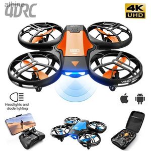 Drones 4DRC V8 Mini Drone 4k beroep HD Groothoekcamera 1080P WiFi fpv Dron Camera Hoogte Houden Drones Camera RC Quadcopter Speelgoed YQ240129