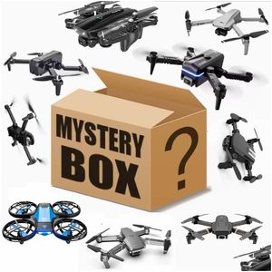 Drones 50% Off Mystery Box Sac Chanceux Drone Rc Avec Caméra 4K Pour Adts Enfants Télécommande Garçon Cadeaux D'anniversaire De Noël Drop Delivery Dh9Vk