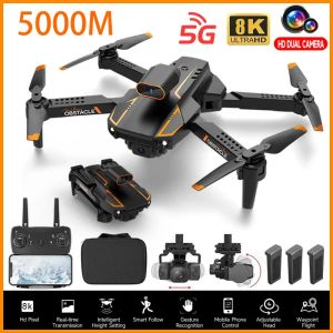 DRONES 8K GPS S91 Drone Profession Obstacle Évitement Double appareil photo